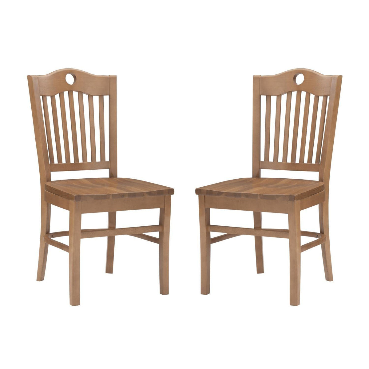 Ragan Chair Brown Set Of 2