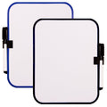 White Board Set With Magnet Strips -- 6-1/2' X 8-1/4' (2 Pack)