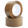 Eclet Adhesive Carton Packing High Strength Tape (Brown, 2Inch/48Mm X 65M) - Pack Of 2