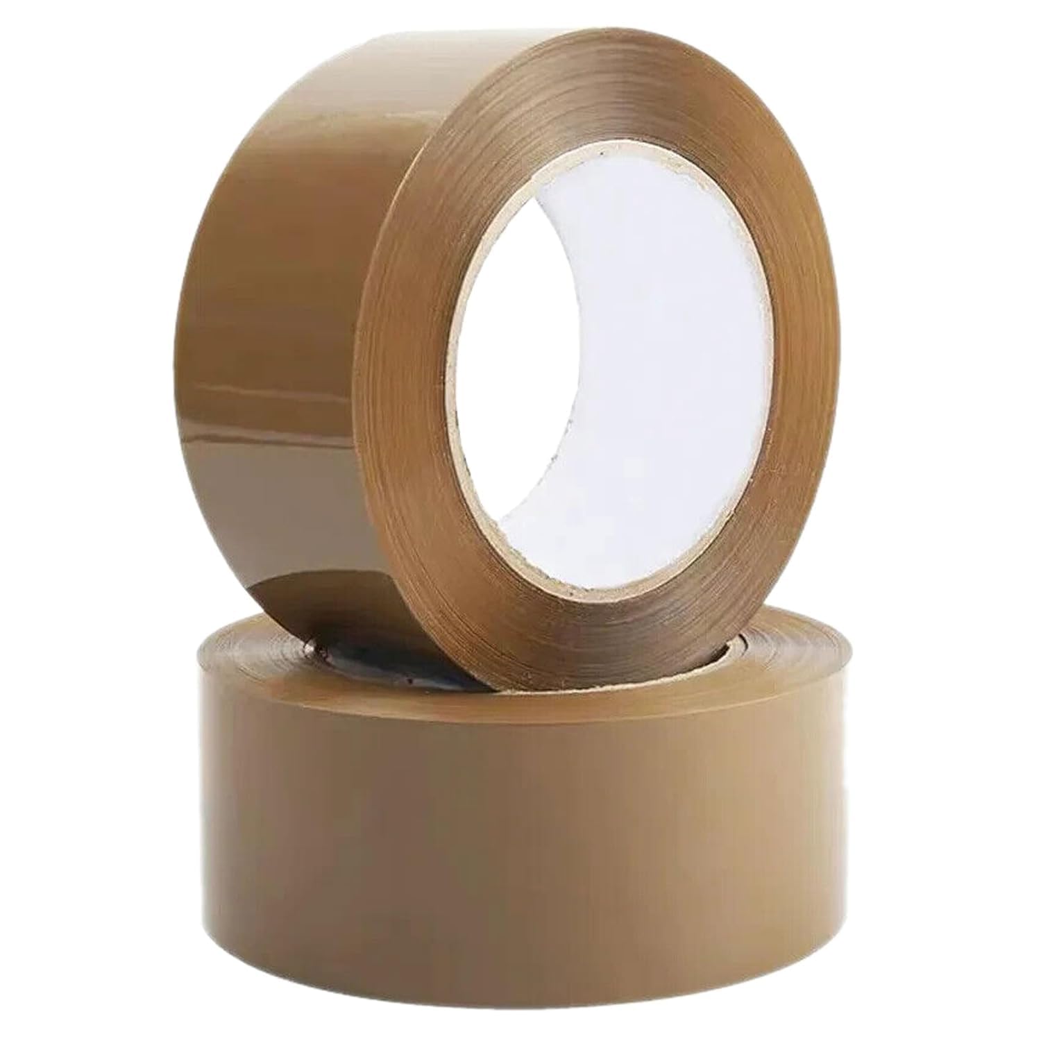 Eclet Adhesive Carton Packing High Strength Tape (Brown, 2Inch/48Mm X 65M) - Pack Of 2