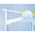 Organized Living freedomRail Bracket for Ventilated Shelves, 16-inch - White