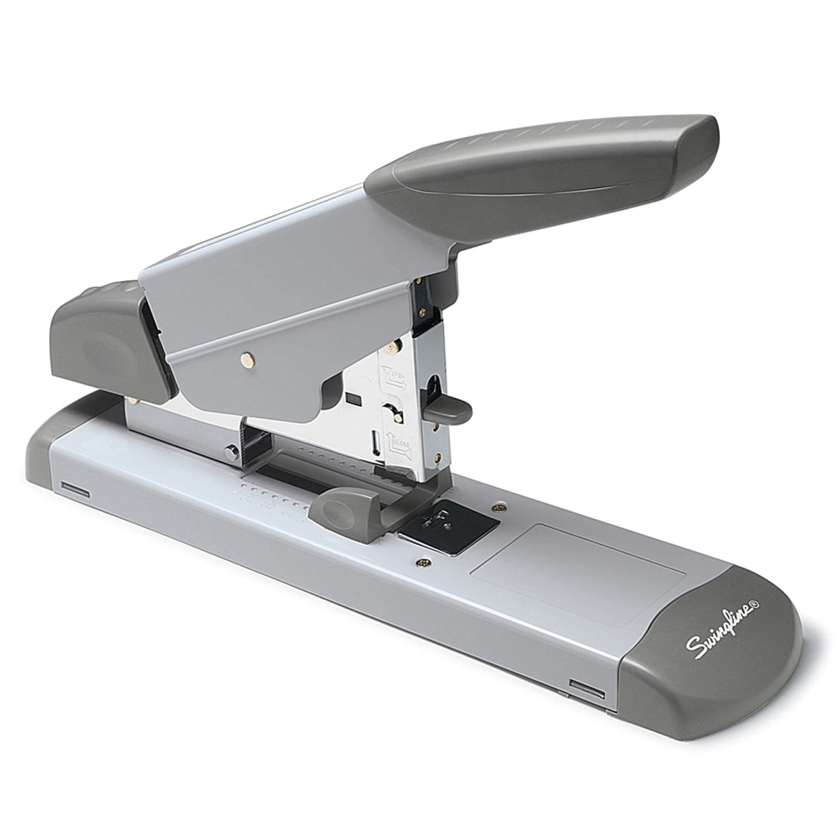 Swingline Heavy Duty Stapler, 160 Sheet Capacity, Includes Alignment Guide, Desktop Stapling, Platinum (39002)