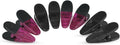 Vip Home Essentials -Thick Plastic Clips With Neodymium Magnet - 3-1/4' Length - Durable Versatile All-Purpose (Smoke Pink)