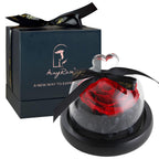 Sw Rose Flower Birthday Gifts For Women Forever Preserved Real Rose In Glass Dome Gift Flower,Women Gifts Eternal Heart Design G