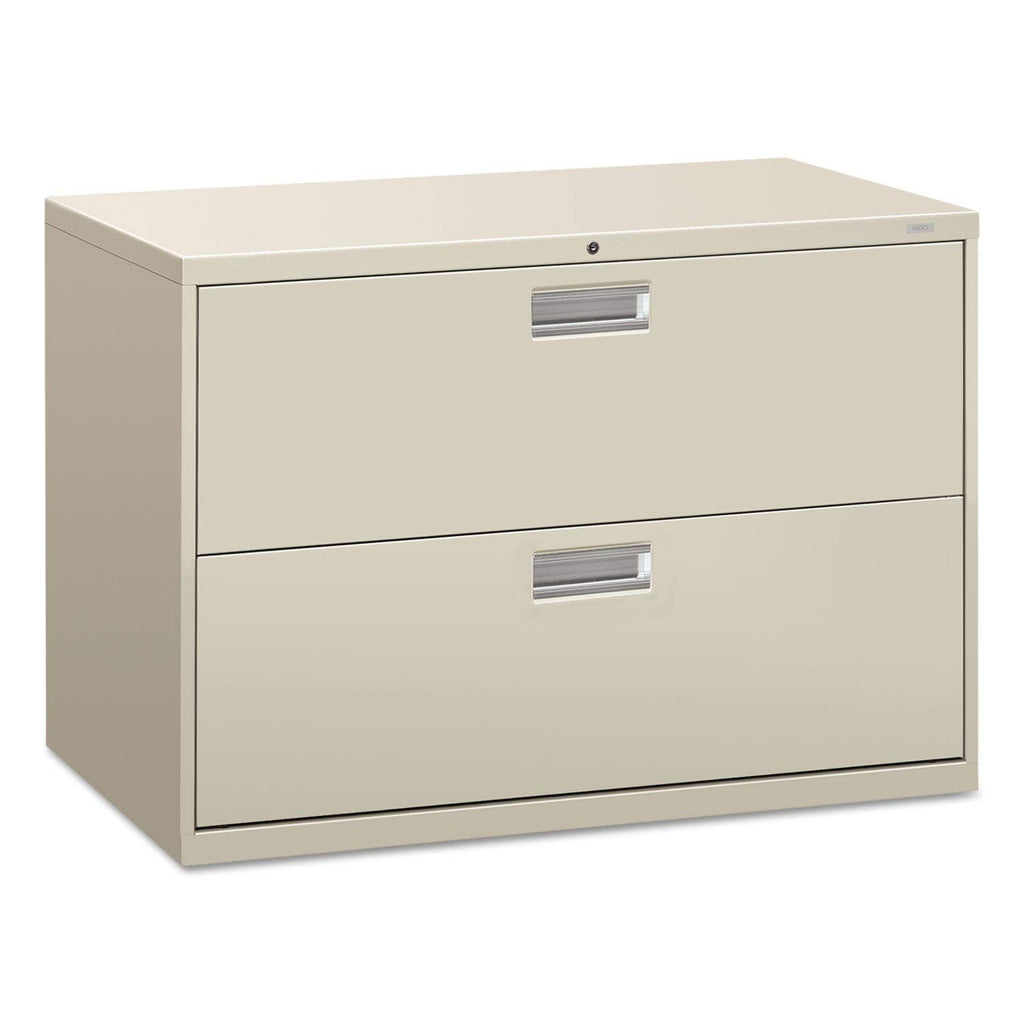 Hon 600 Series Two-Drawer Lateral File, Light Gray