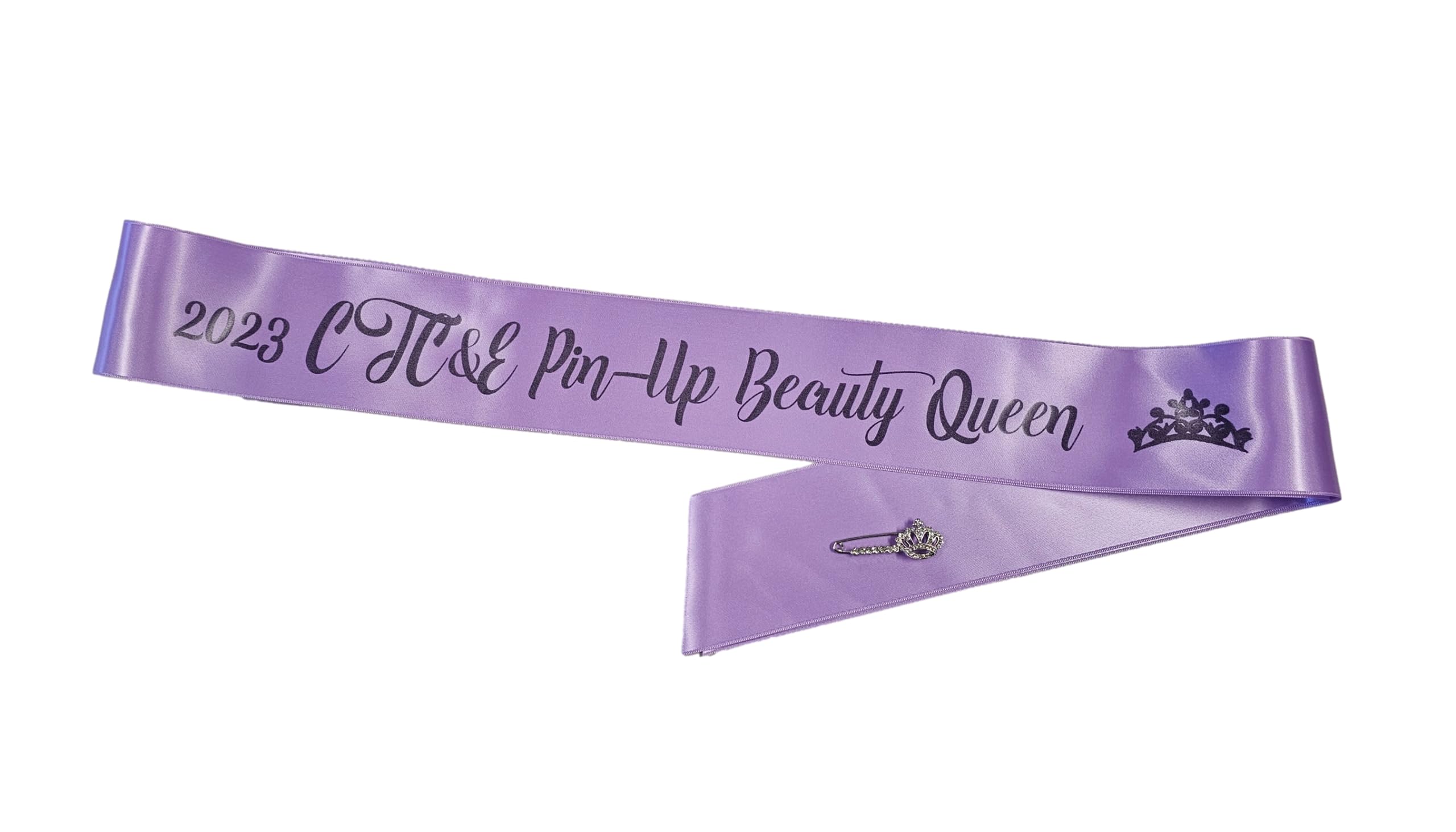 Amys Bubbling Boutique Personalized Sash Special Events or Occasions Custom Made Party Halloween Beauty Pageant Birthday Weddin