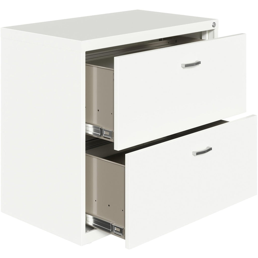 Lys Soho Arc Pull Steel Lateral File, White