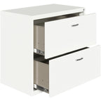 Lys Soho Arc Pull Steel Lateral File, White