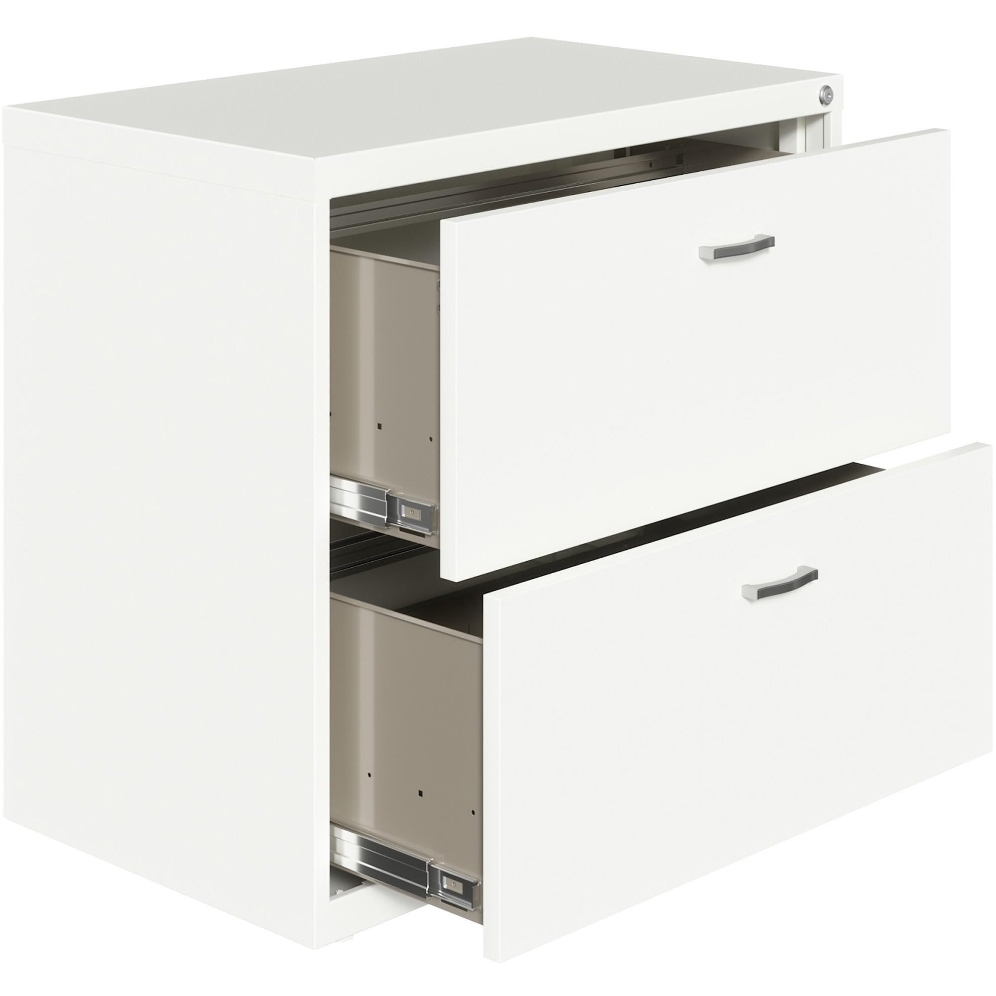 Lys Soho Arc Pull Steel Lateral File, White