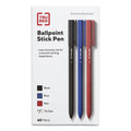 Tru Red 24377912 Ballpoint Pens Medium Point 1.0Mm Assorted Colors