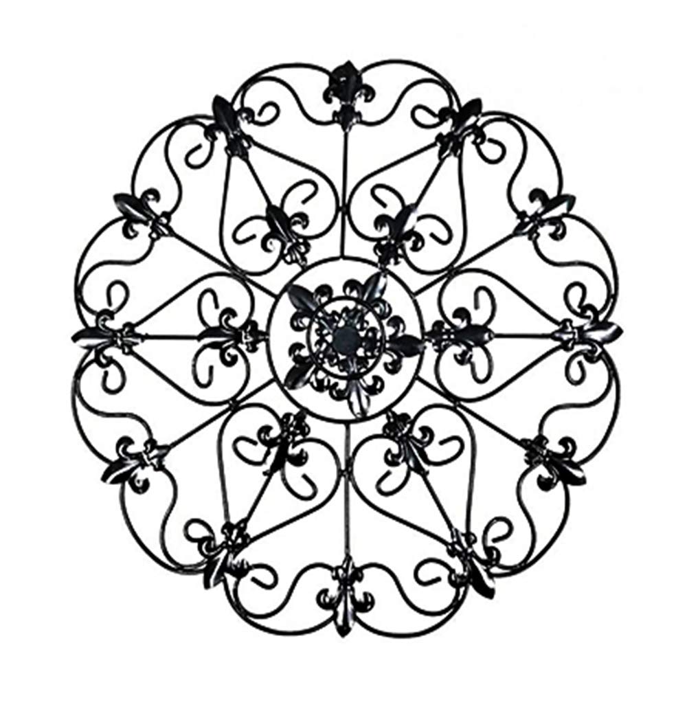 Iron Wall Medallion - Authentic Wall Decor
