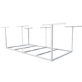 Fleximounts 4X8 Overhead Garage Storage Rack Without Decking, Garage Storage Organization System, Heavy Duty Metal Ceiling Stora