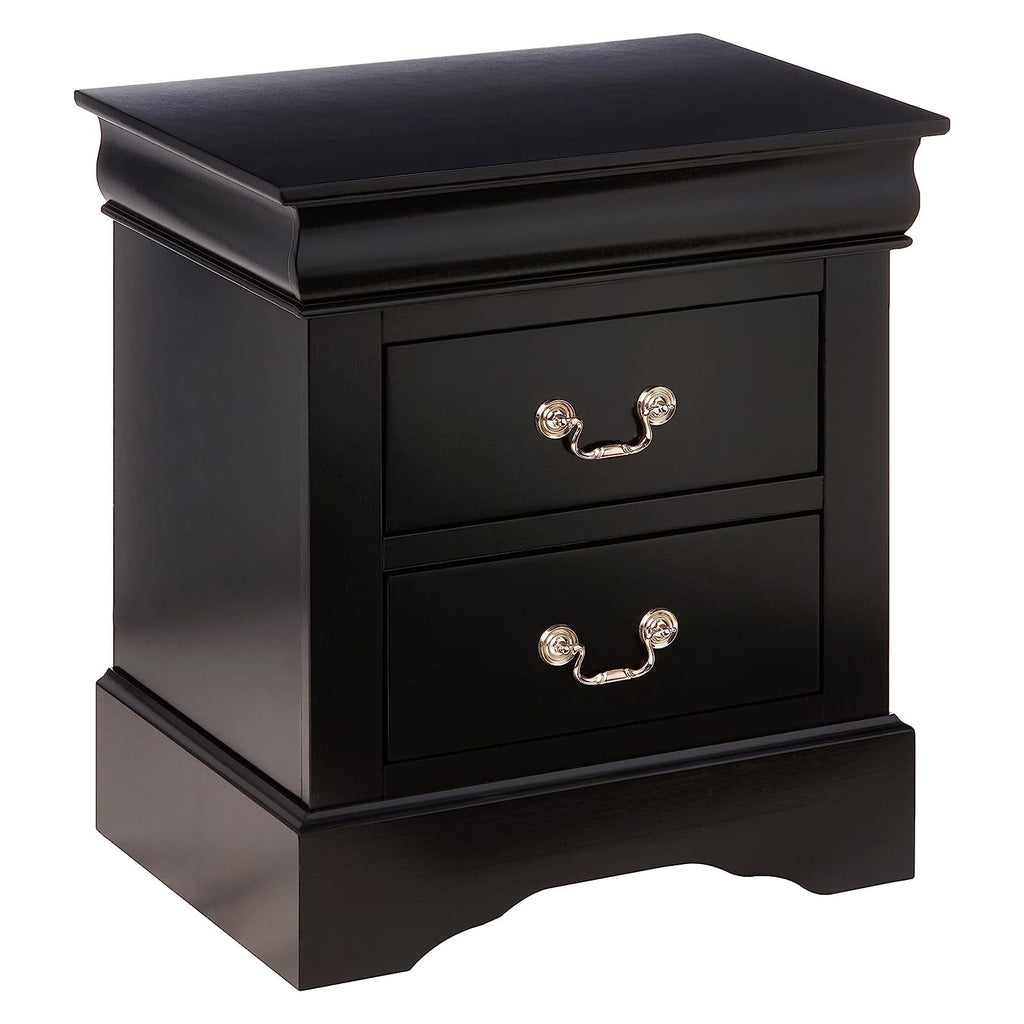 Acme Louis Philippe III Nightstand in Black