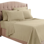 Clara Clark Queen Sheets, 6 Piece Set - Hotel Luxury Sheets For Queen Size Bed, Super Soft Bedding Sheets & Pillowcases, Queen Size Sheets, Sage Green