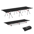 Naturehike ArmyWild Folding Camping Cot, Height Adjustable Ultralight Backpacking Cot, Portable Camping Bed for Camping Hiking T