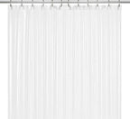 Liba Bathroom Shower Curtain - Waterproof Plastic Shower Curtain Premium Peva Non-Toxic With Rust Proof Grommets Frosted 10G Hea