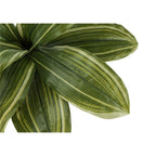 Monarch Specialties I 9573 Artificial Plant, 17' Tall, Dracaena, Indoor, Faux, Fake, Table, Greenery, Potted, Real Touch, Decorative, Green Leaves, Black Pot