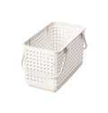 LIKEIT Laundry Laundry Storage with Handle, Stackable Laundry Basket (M) Approx. Width 10.9 x Depth 18.9 x Height 10.6 inches (
