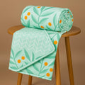 Bsb Home Pure Cotton 120 Gsm Reversible Soft Lightweight Printed Single Bed Blanket/Ac Dohar/Skin Friendly Dohar152 X 225 CmLi