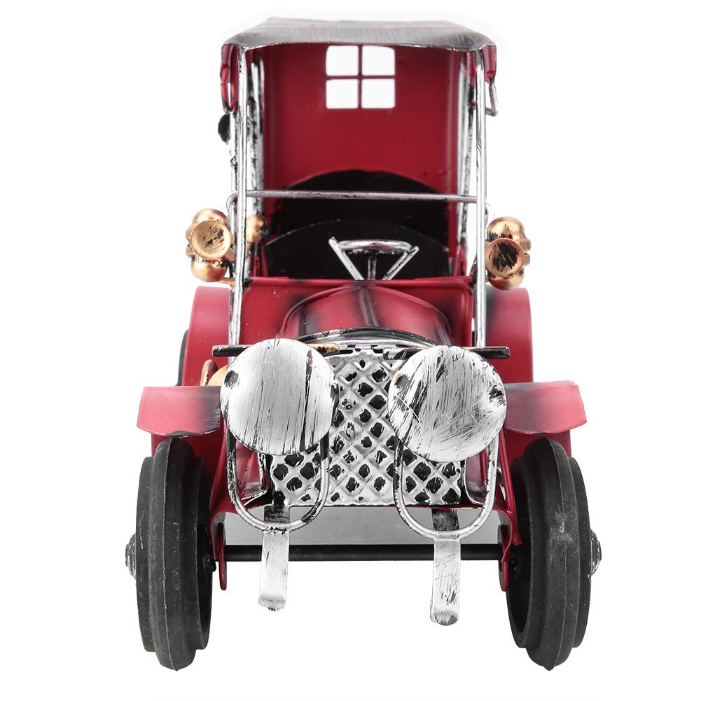 Set Of 2 Excluzo Desk Decoration Craft, Bedroom Decoration, Retro Iron Office Desk Store Vintage Car Shape Desk For Bedroom