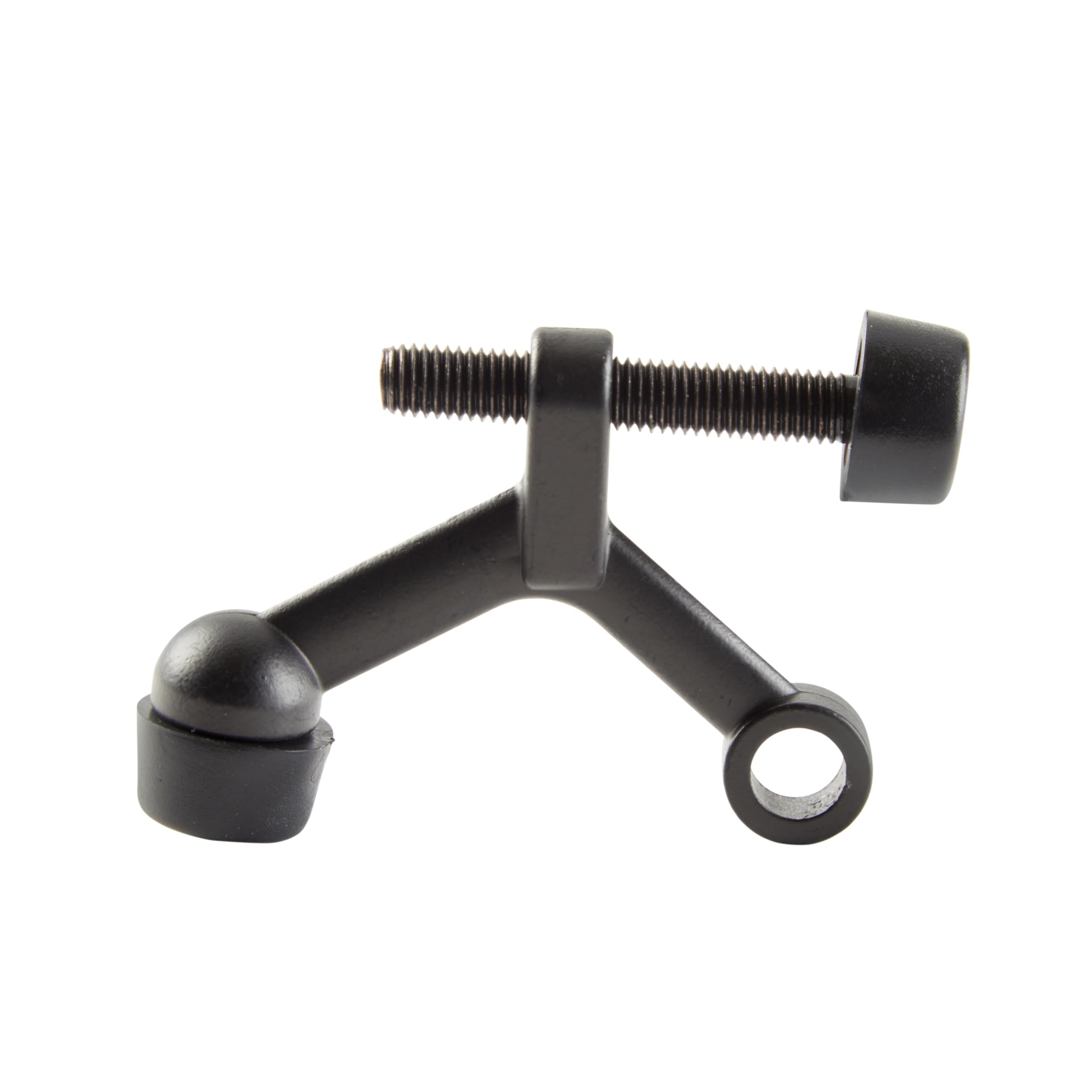 Delaney Hardware 402602- Hd Hinge Pin Door Stop, Black