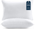 Utopia Bedding Bed Pillows For Sleeping (Grey), Standard Size, Set Of 2, Hotel Pillow, Cooling Pillows For Side, Back Or Stomach