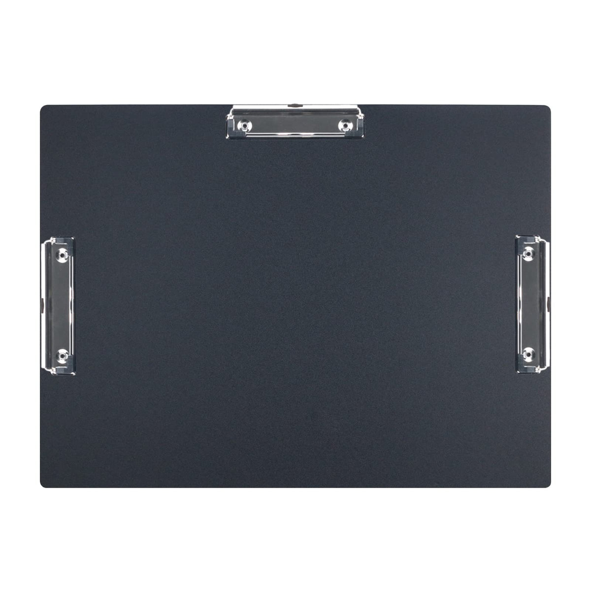 Acocony 11X17 Clipboard Three Clip Super Tough Extra Large Clipboard Pp Plastic Not Fragile 11 X 17 Clipping Board Black Pack Of