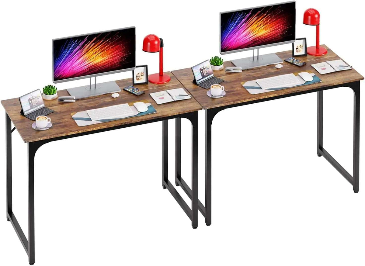 Adjustable Height Computer Desk: Modern Home Office Writing Table With Stable Feet For Enhanced Comfort And Productivity