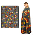 Franco Collectibles Nintendo Donkey Kong Gaming Bedding Super Soft Micro Raschel Throw, 46 In X 60 In, (Officially Licensed Prod