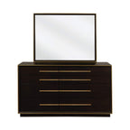 Coaster 215714 Ingerson Mirror, Smoked Peppercorn