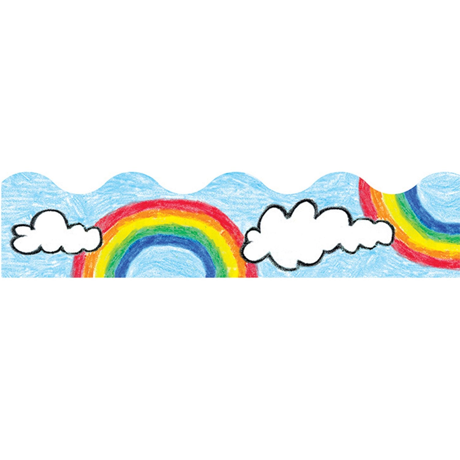 Trend Enterprises, Inc. Rainbow Terrific Trimmers, 39 Ft