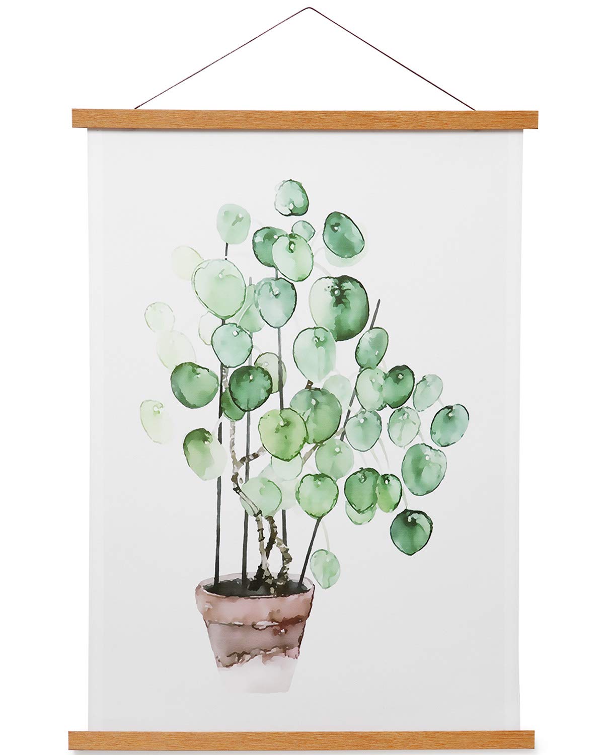 Poster Hanger Magnetic Wooden Poster Hangers, Teak Wood Magnet, 17x24 17x22 17x11 Poster Hanging Frame for Walls, Pictures, Prin