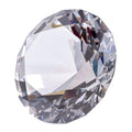Longwin 80Mm(3.1 Inch) Crystal Diamond Paperweight Jewels Wedding Decorations Centerpieces Home Decor (Clear)