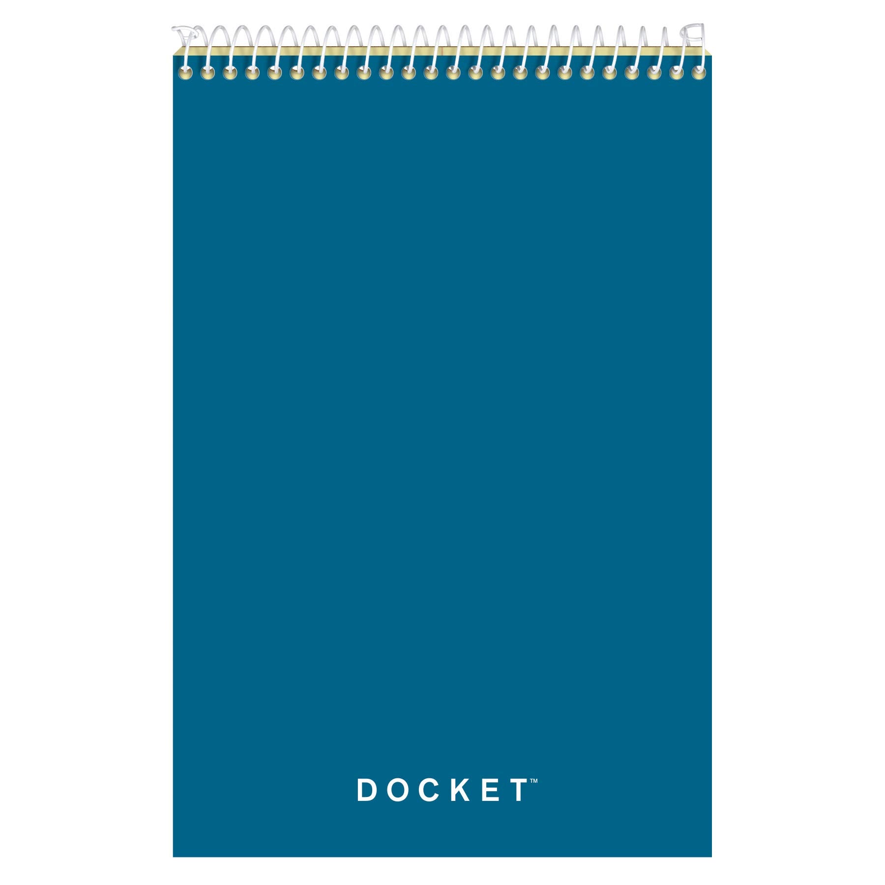 Tops Docket Steno Book, 6' X 9', Gregg Rule, Canary Paper, 100 Sheets (63851)