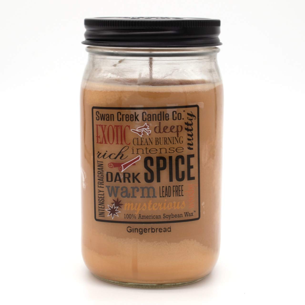 Swan Creek Candles - Gingerbread 24 oz Jar