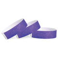 Wristco Purple Tyvek Wristbands For Events - 200 Count - Security Cuts & Tamper-Proof Design To Prevent Reuse - Premium-Grade Br