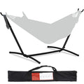 Pnaeut 9Ft Hammock Stand Only And Portable Carrying Bag, 550Lbs Weight Capacity (Black)