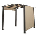 Garden Winds Replacement Canopy Top Cover For Arched Pergola With Sliding Canopy - Riplock 350