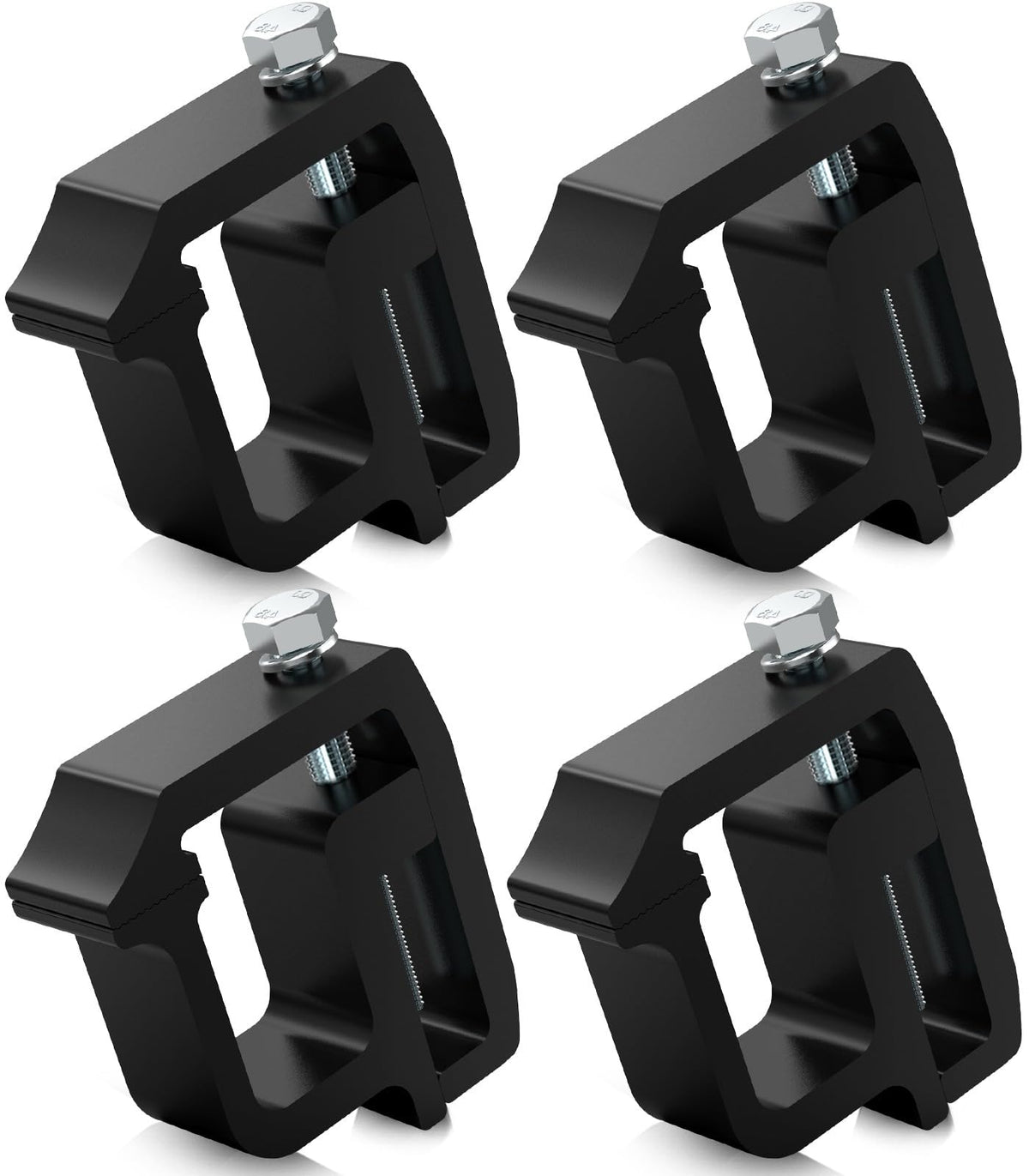 Moveland Truck Cap Mounting Clamps - Heavy Duty Camper Shell Clamps - Truck Topper Ladder Rack Clamps For Dodge Dakota Ram 1500