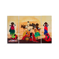 AlertEra Industries Wall Paintings | Wood Wall Art for Bedroom | Rajasthani Paintings Wall Sculpture | Painting for office | Pai