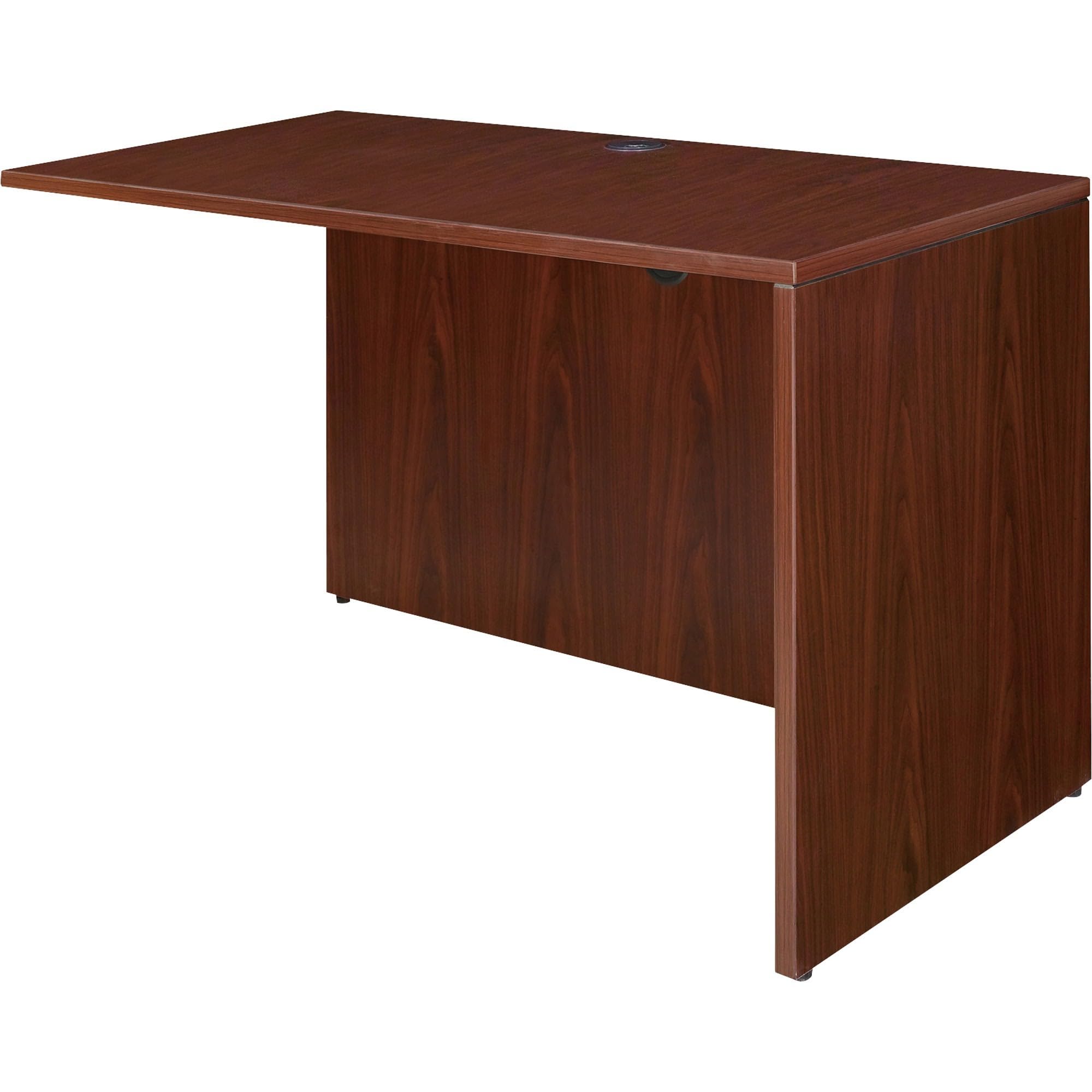 Lorell Return Shell, 35 By 24 By 29-1/2-Inch, Mahogany