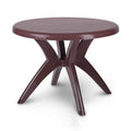 Supreme Marina Plastic Dining Table (Globus Brown)