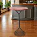 Goyalson Restaurant Dining Bar Table Dining Table Easily Foldable And Light Weight Portable Table (1, Red, For Standing Person)