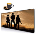 Desk Pad Mat Gaming Mouse Pads With Coasters Set, Stitched Edges Design Mouse Pad Xxl Large Mouse Pad For Laptop Computers Ameri