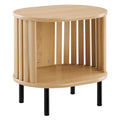 Modway EEI-6523-OAK Fortitude Side Table, Oak