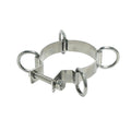 Colourtree 2.75-3' Stainless Steel D-Ring Clamp, Height-Adjustable Mounting Clamp - Easy Installation For Shade Sail Pole & Lig