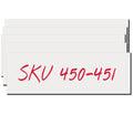 Write-On Magnetic Rack/Shelf Labels 6 X 2-10/Pk - Made In The Usa!