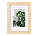 Egofine 5x7 Picture Frame Natural Wood with Plexiglass, Display Pictures 3.5x5/4x6 with Mat or 5x7 Without Mat for Tabletop and 