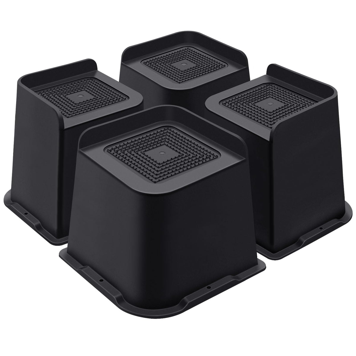Annkut Bed Risers 5 Inch Heavy Duty, Furniture Risers For Bed Desk Table Sofa Couch,Oversized Bed Lifts Risers, Support Up To 50