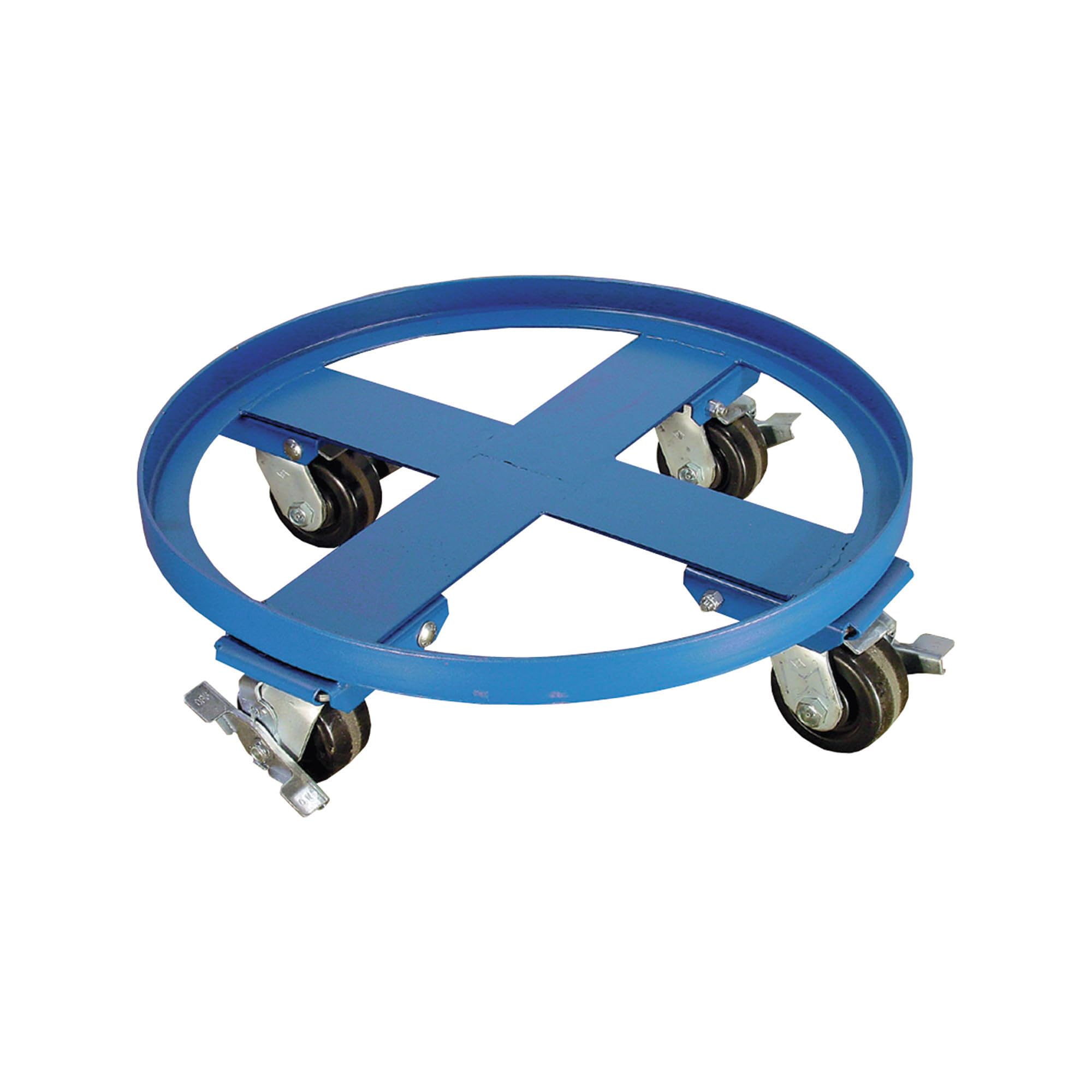Vestil DRUM-HD Heavy Duty Drum Dolly, 2000 lbs Capacity , blue